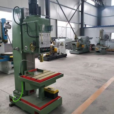 大河立钻Z5150单轴深孔钻机可移动工作台方柱自动攻丝机